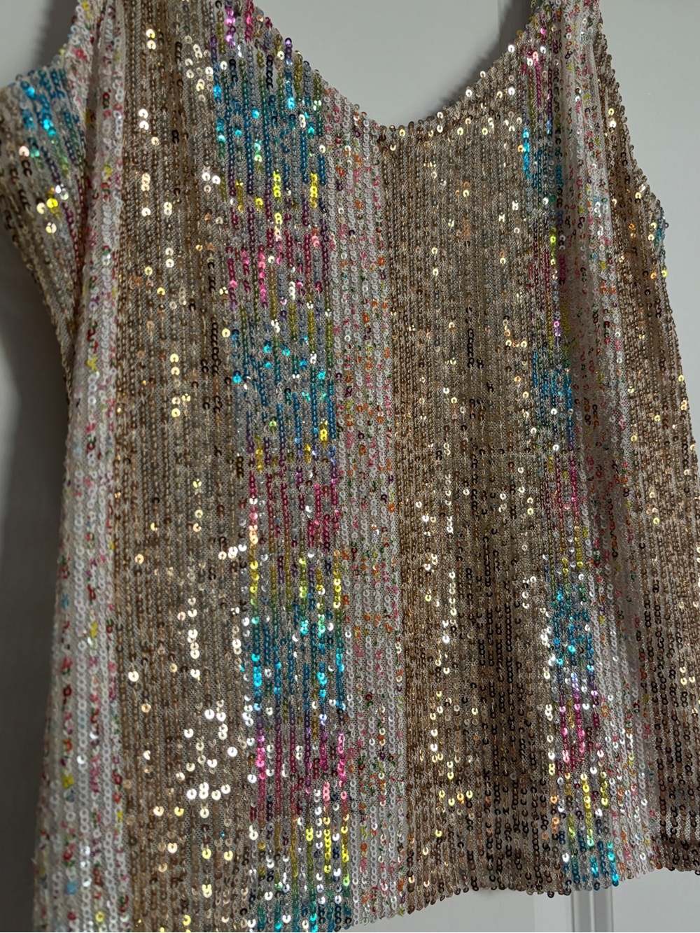 Altar'd State Multicolor Sequin Cami Tank - Picture 4 of 6